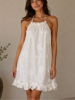 Lela Rose Silk Mini Dress